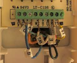 The temperature setpoint and the room temperature are 2. Honeywell Rth6500 Wifi Thermostat Wiring Questions For A Heat Pump Home Improvement Stack Exchange