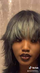 Mullet Mitski Tiktok Blackgirl Cute In 2021 Hair Inspiration Hair Inspo Color Aesthetic Hair