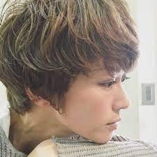 畑野ひろ子 ショートでもやっぱり 畑野ひろ子 ショート パーマ 40代 ショート パーマ