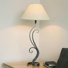 Fern Wrought Iron Table Lamp By Belltrees Forge Wrought Iron Table Wrought Iron Furniture Iron Furniture