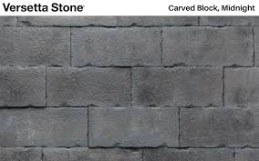 Versetta Stone Carved Block Midnight Versetta Stone Is