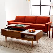 Mid Century Pop Up Storage Coffee Table Mid Century Coffee Table Coffee Table With Storage Sofa Wood Frame