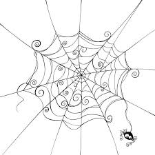 You could also print the image by clicking the print button above the image. Spider Web Coloring Pages 100 Pictures For Halloween Free Printable