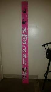 minnie mouse growth chart by malia p just beautiful stuff