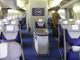 Lufthansa 747 400 Lufthansa Boeing 747 400 Business Class Cabin Catering 2012
