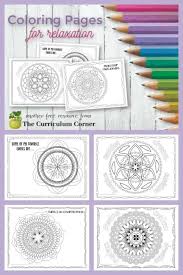 Play the songs and get excited to learn! Coloring Pages For Relaxation The Curriculum Corner 123
