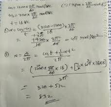 Output rpm formula = input rpm times number of driving gear teeth divided by number of driven gear teeth. The Angular Speed Of A Motor Wheel Is Increased From 1200 Rpm To 3120 Rpm In 16 Second 1 What Is The Brainly In