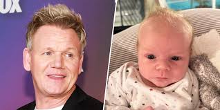 Gordon Ramsay's Newborn Son Is Spitting Image Of Dad
