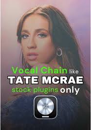 Tate McRae's Vocal Production with Logic Plugins