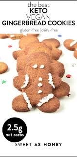 Keto Gingerbread Cookies Gluten Free Dairy Free Gluten Free Gingerbread Cookies Healthy Gingerbread Recipe Keto Christmas Cookies