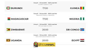 This page is set up to provide updates on afcon events and news including fixtures. Afcon 2019 Semi Final Fixtures Set Details Africanews