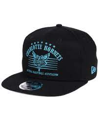 New Era Charlotte Hornets Retro Arch 9fifty Snapback Cap Black Adjustable Snapback Cap Snapback New Era
