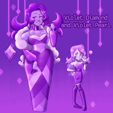 My Violet Diamond and Violet Pearl OC : r/stevenuniverse