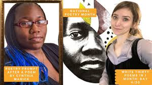 National Poetry Month: Write One Poem a Day