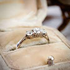 Pin On Vintage Antique Trilogy Diamond Rings