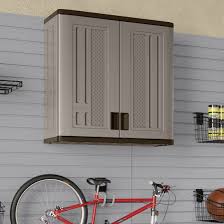 Garage cabinets can help keep you organized and create a great work space. Wall Mounted Garage Cabinet In Storage Cabinets