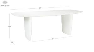 Image With Dimension For Bordo Dining Table 1500 Dining Table Modern Dining Table Interior Design Dining Room