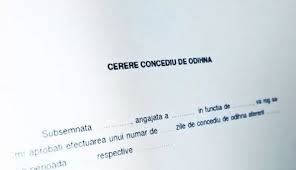 Pentru a beneficia de concediul de odihna este necesar sa intocmesti o cerere de concediu catre angajator sau departamentul de reserse umane care. Cum Se Scrie O Cerere De Concediu Model Pdf 7est Ro Stiri Iasi Stiri Locale Nationale Si Internationale Ultima OrÄ
