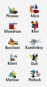 The Lives Of 10 Famous Painters Visualized As Minimalist Infographic Biographies Art Lessons Art Classroom Kids Art Projects