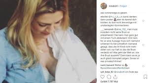 Nina bott hatte in der achten woche eine fehlgeburt und verlor das baby. Nina Bott Postet Bild Vom Stillen Und Erntet Kritik Stern De