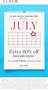 J Crew Coupons Extra 50 Off Clearance At J Crew Or Email Design Inspiration J Crew Coupon Apps