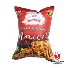 Singkong adalah tumbuhan yang menyimpan cadangan makanan umbi. Jual Maicih Keripik Singkong Pedas Maicih Level 3 100gr Ic Terbaru Juni 2021 Blibli