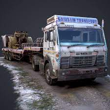 Truck Tata Dlt4018 Manish Rawat On Artstation At Https Www Artstation Com Artwork Ar8bpx Trucks Tata Truck Games