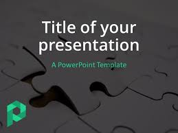 Business powerpoint presentation professional presentation presentation templates press release template powerpoint slide templates ppt slide design infographic powerpoint creativity and innovation letter templates. Jigsaw Puzzle Powerpoint Template Dark Presentationgo