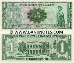 Paraguay has one of the most homogenous populations in south america. Paraguay 1 Guarani 1963 Paraguayan Currency Bank Notes Paper Money World Currency Banknotes Banknote Bank Notes Coins Currency Currency Collector Pictures Of Money Photos Of Bank Notes Currency Images Currencies Of