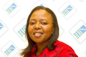 Telkom with CEO Moholi