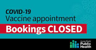 Huron perth public health has a strong partnership with local hospitals and healthcare providers and are working together to respond to the situation. Huron Perth Public Health On Twitter All Available Appointments In Huron Perth Have Been Booked Our Booking System Has Been Temporarily Closed We Will Open More Appointments As Supply Becomes Available