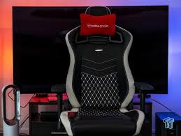 The fabulous epic series is noblechairs debut product that revolutionised the gaming chair market with its unparalleled. Noblechairs Epic Real Leather Gaming Chair Review Tweaktown