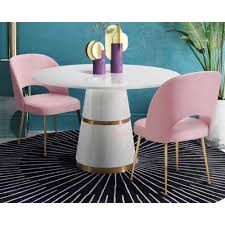 Furniturebox uk mayfair 4 modern white high gloss stainless steel metal dining table and 4 stylish milan dining chairs seats set (dining table + 4 white milan chairs) 4.0 out of 5 stars. Eco White Gold High Gloss Dining Table Modernisedfurniture Com