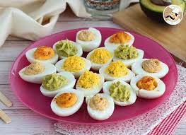 Uova Mimosa 4 Versioni Differenti Ricetta Petitchef Receta Huevos Rellenos Recetas De Comida Faciles Recetas De Comidas Ricas