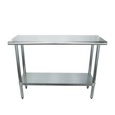 Universal Sg1848 48 X 18 Stainless Steel Commercial Work Table W Undershelf