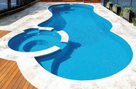 Leisure Pools Allure 40 Pool Model Leisure Pools Fiberglass Swimming Pools Pools Backyard Inground