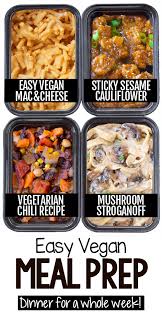 Make this recipe vegetarian by substituting 8 oz. Vegan Meal Prep Recipes Chocolate Covered Katie