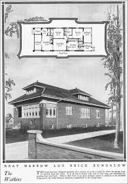1925 Chicago Style Bungalow Vintage House Plan For A Small House Home Builders Blue Book By William A Rad Vintage House Plans Chicago Bungalow House Plans