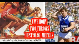 Jun 17, 2021 · indian athletes say uwe hohn trained foreigners, coach says cwg winner was only trying to help; Uwe Hohn Ddr Javelin 96 96 Meters Canberra 1985 10 06 Youtube