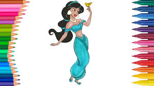 Jasmin Ausmalbilder Farbung Malerei Jasmin Kleine Hande Malbuch Youtube