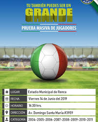 Jugadores que han pasado por audax italiano. Audax Italiano Twitterissa Atencion Prueba Masiva De Jugadores En Renca Audax Forzaaudax Vamosaudax
