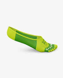 Download No Show Toe Socks Mockup In Apparel Mockups On Yellow Images Object Mockups