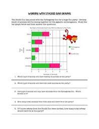 Bar Graph Line Graph Pie Chart Worksheets Zoo Theme