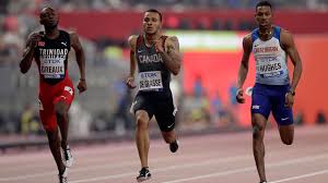 Andre de grasse's arm tattoo is huge. Canada S Andre De Grasse Wins Semi To Qualify For 200 Metre World Final Sportsnet Ca