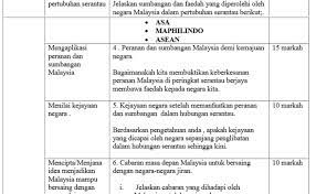 Tema 7 (bab 2 tingkatan 4). Skema Jawapan Sejarah Kertas 3 Peningkatan Tamadun Cute766