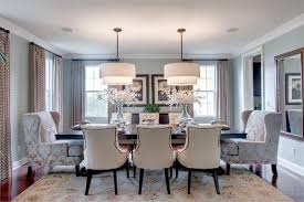 For a timeless appeal that will enhance the beauty of your dining room, look no further than this transitional style inspired dining table. 20 Stunning Transitional Dining Design Ideas Dining Room Interiors Stylish Dining Room Dream Dining Room