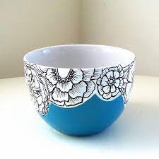 Lovely Flowers Pottery Painting Pottery Painting Designs Pottery