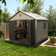 11 Ft W X 11 Ft D Plastic Storage Shed Outdoor Storage Sheds Plastic Storage Sheds Diy Storage Shed Plans