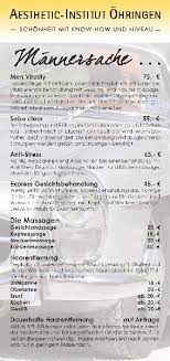 Check spelling or type a new query. Preise Unserer Behandlungen Aesthetic Institut In Ohringen