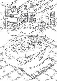 All meals are served with a choice of chips or baked potato and either mushy peas, garden peas, baked beans or salad. Omeletozeu Food Coloring Pages Coloring Books Cute Coloring Pages